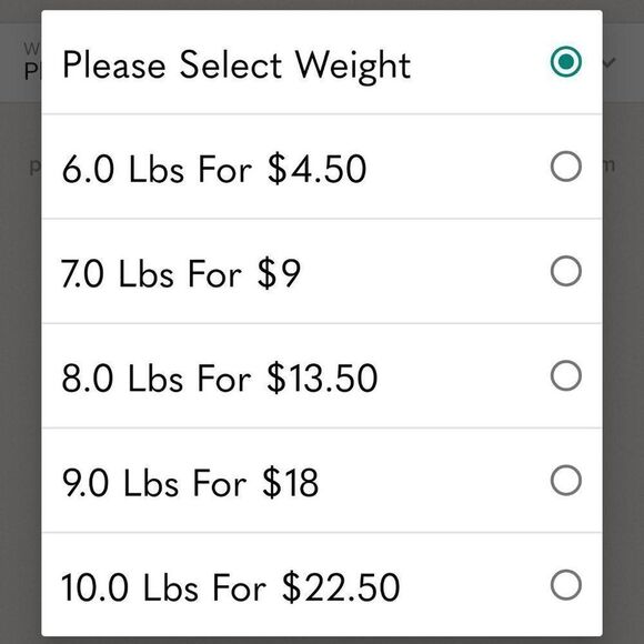 Extra over weight over sized shipping postage - Picture 1 of 1